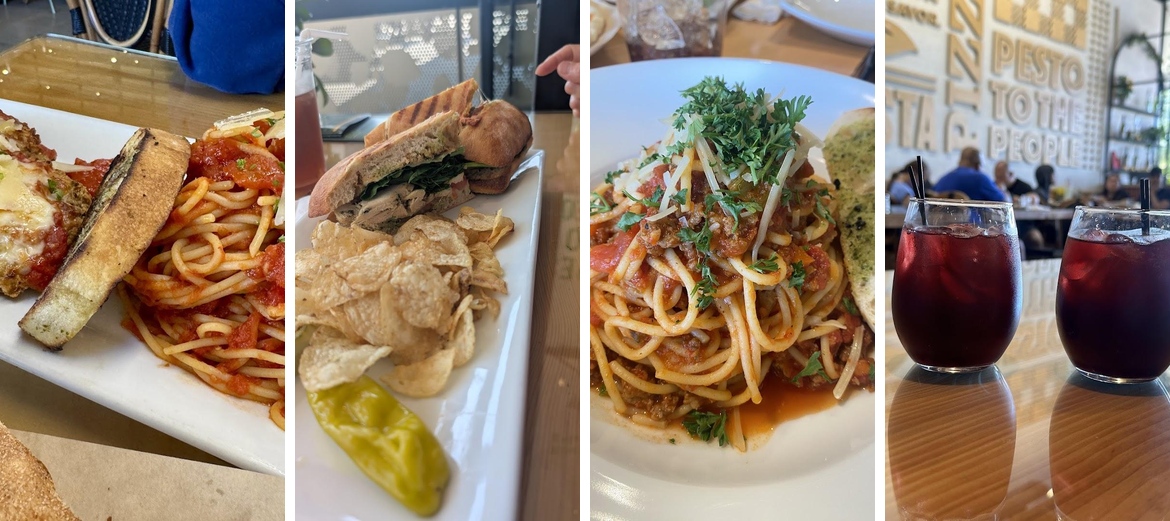 Pesto Italian Craft Kitchen Menu