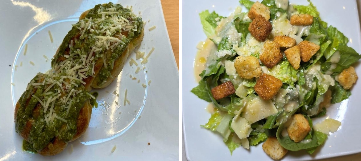 Pesto Italian Craft Kitchen Menu