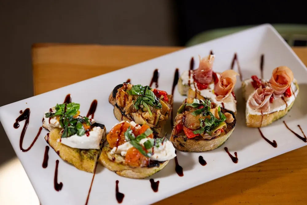 Hot Honey Bruschetta Platter